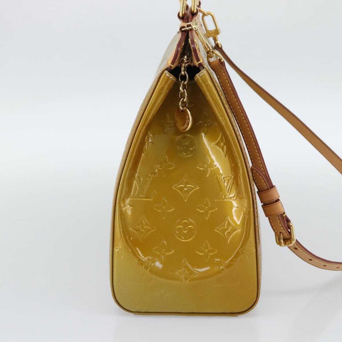 LOUIS VUITTON Monogram Vernis Blair GM Bag 2way Beige Poodle M91754 Auth 188838 - Jerrillo image 3