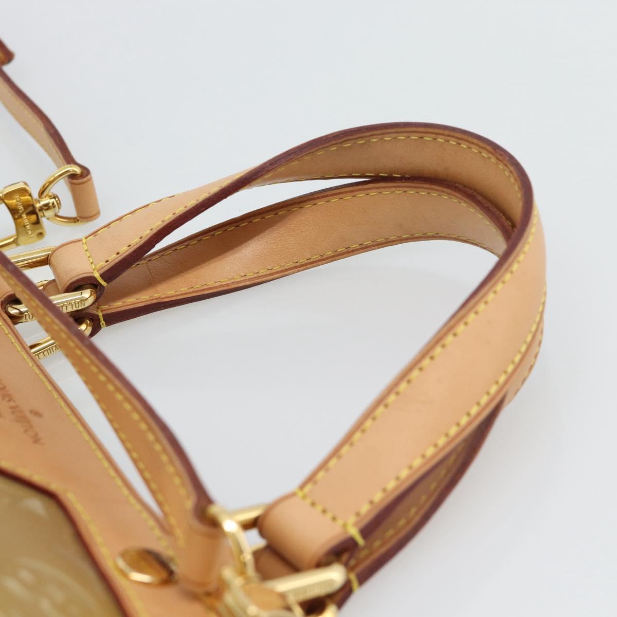 LOUIS VUITTON Monogram Vernis Blair GM Bag 2way Beige Poodle M91754 Auth 188838 - Jerrillo image 8