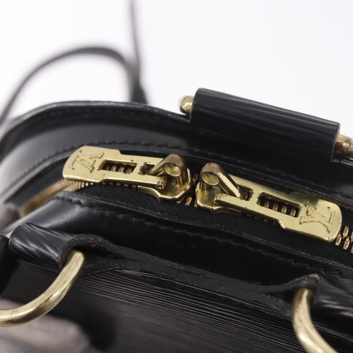 LOUIS VUITTON Epi Mabillon Backpack Black M52232 LV Auth 188865 - Jerrillo image 9