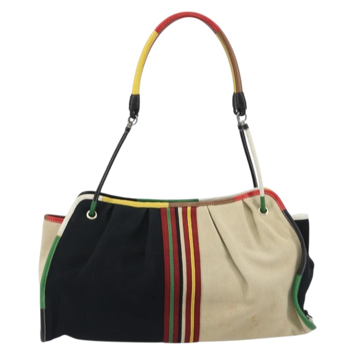 Borsa tote Bottega Veneta in tela multicolore argento, autentica 188875A - Jerrillo image 2