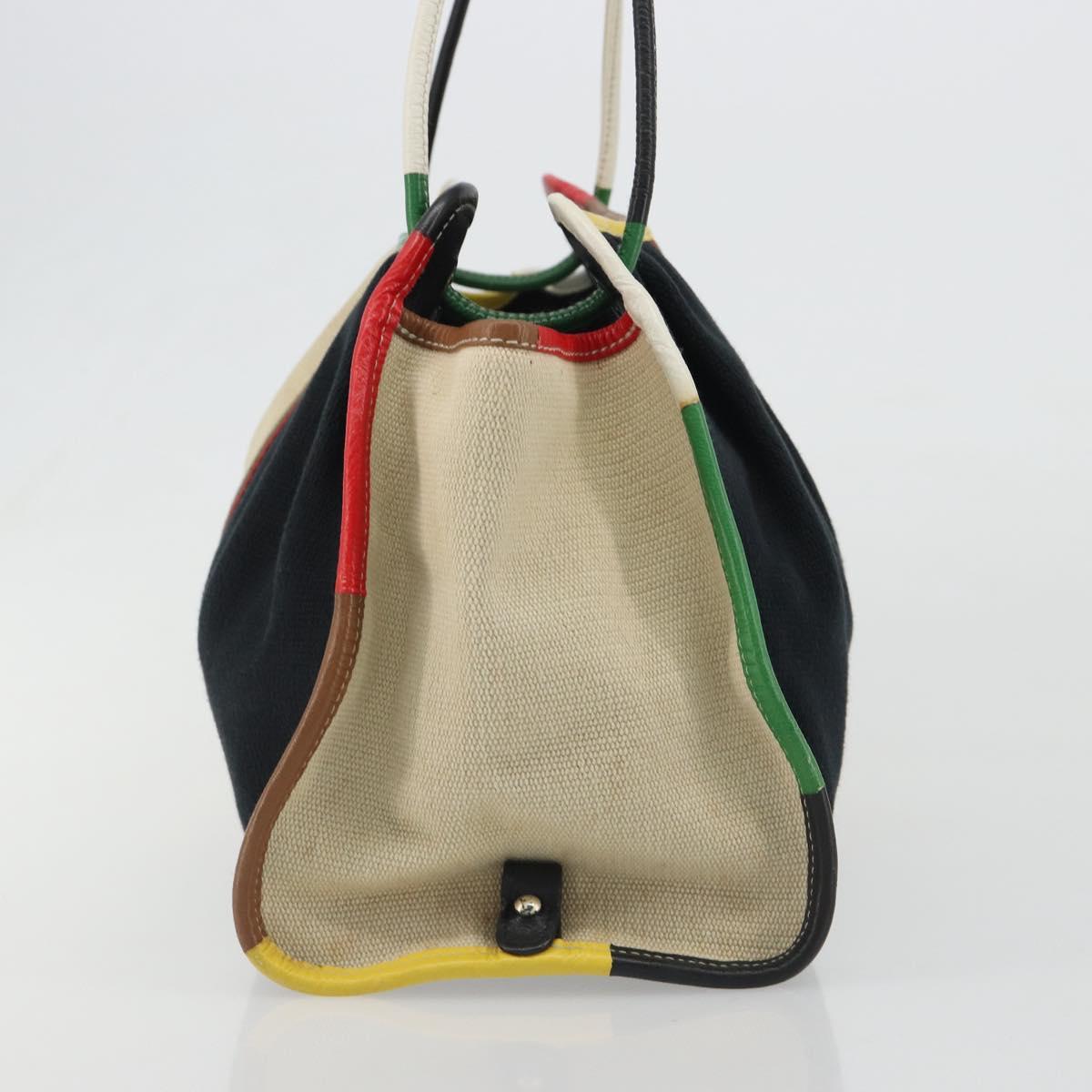 Borsa tote Bottega Veneta in tela multicolore argento, autentica 188875A - Jerrillo image 3