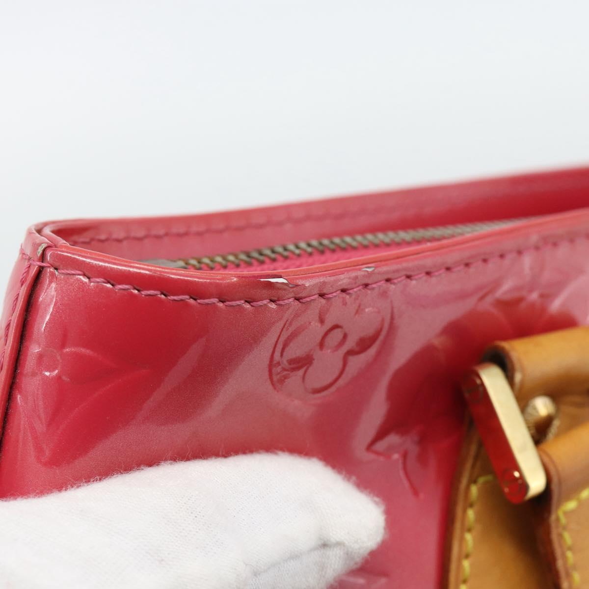 LOUIS VUITTON Monogram Vernis Houston Hand Bag Fran Boise M9135F LV Auth 188881A - Jerrillo image 7