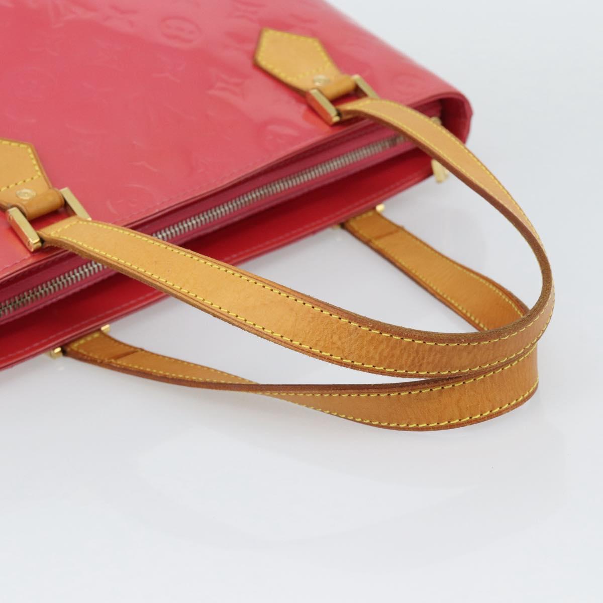 LOUIS VUITTON Monogram Vernis Houston Hand Bag Fran Boise M9135F LV Auth 188881A - Jerrillo image 8