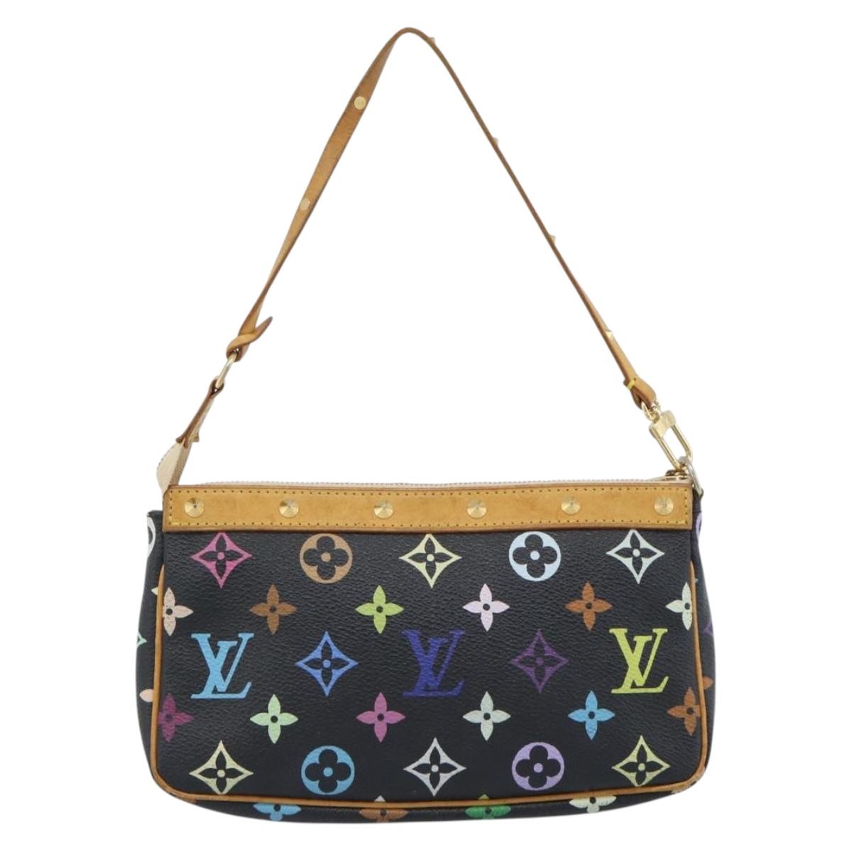 LOUIS VUITTON Monogram Multicolor Pochette Accessoires Pouch M92648 Auth 188994V - Jerrillo image 2