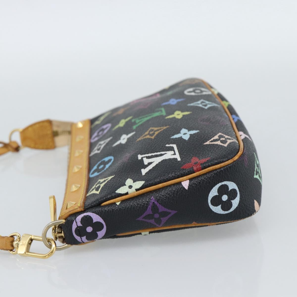 LOUIS VUITTON Monogram Multicolor Pochette Accessoires Pouch M92648 Auth 188994V - Jerrillo image 3