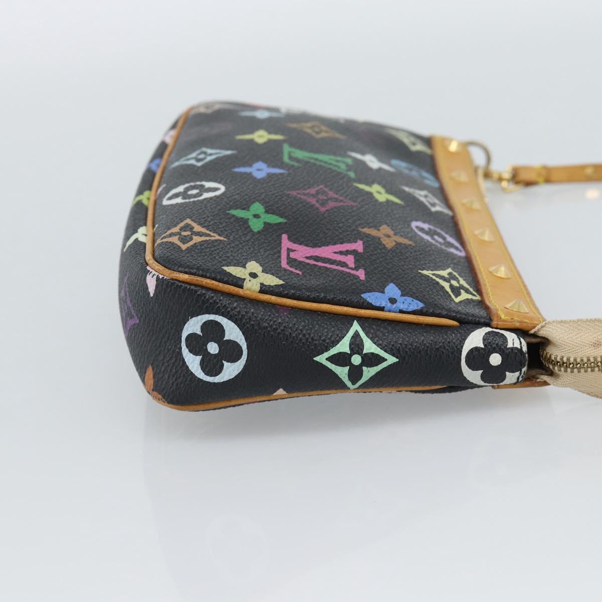 LOUIS VUITTON Monogram Multicolor Pochette Accessoires Pouch M92648 Auth 188994V - Jerrillo image 4