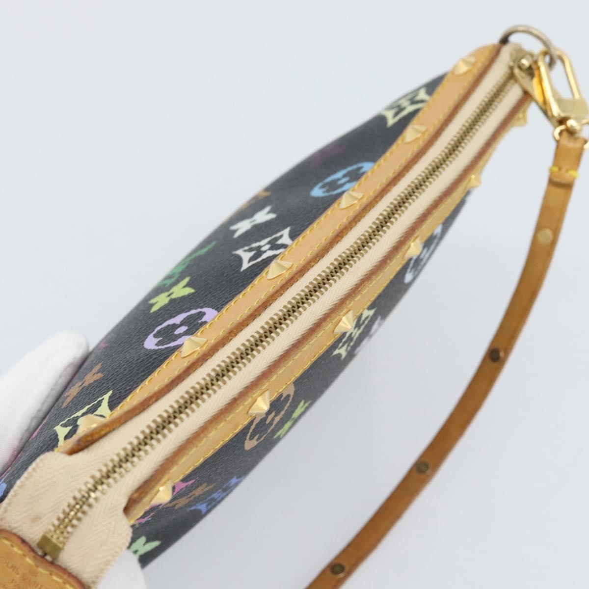 LOUIS VUITTON Monogram Multicolor Pochette Accessoires Pouch M92648 Auth 188994V - Jerrillo image 6