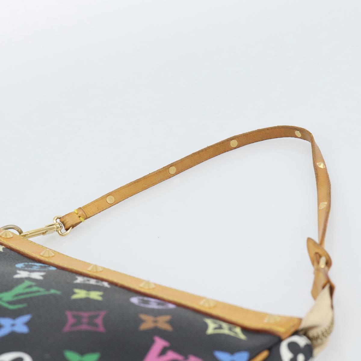 LOUIS VUITTON Monogram Multicolor Pochette Accessoires Pouch M92648 Auth 188994V - Jerrillo image 8
