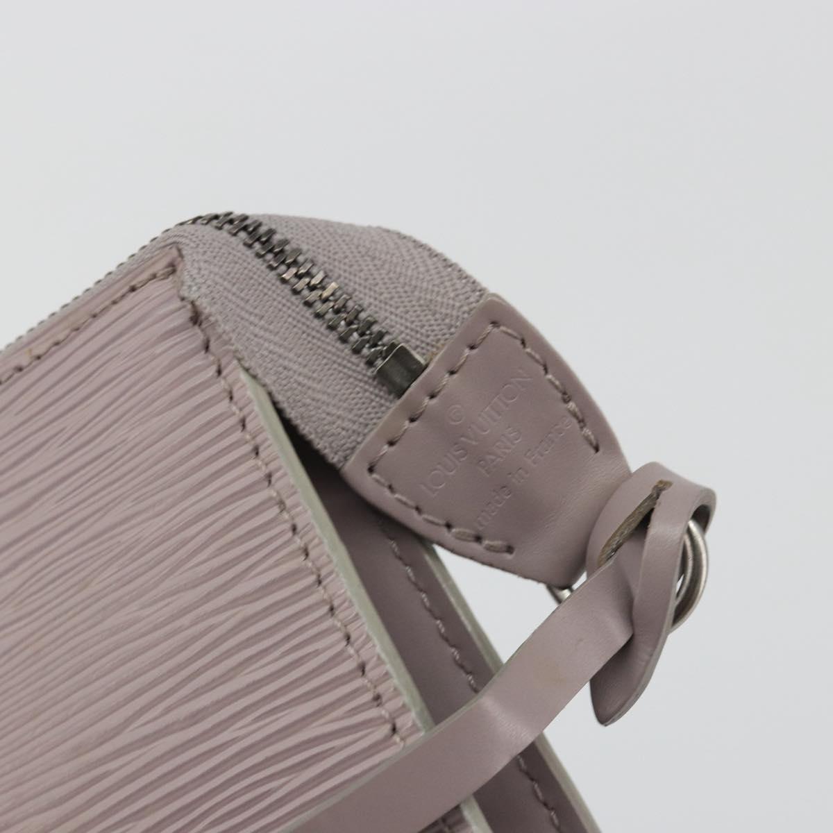LOUIS VUITTON Epi Pochette Accessoires Accessory Pouch Lilac M52982 Auth 189213V - Jerrillo image 9