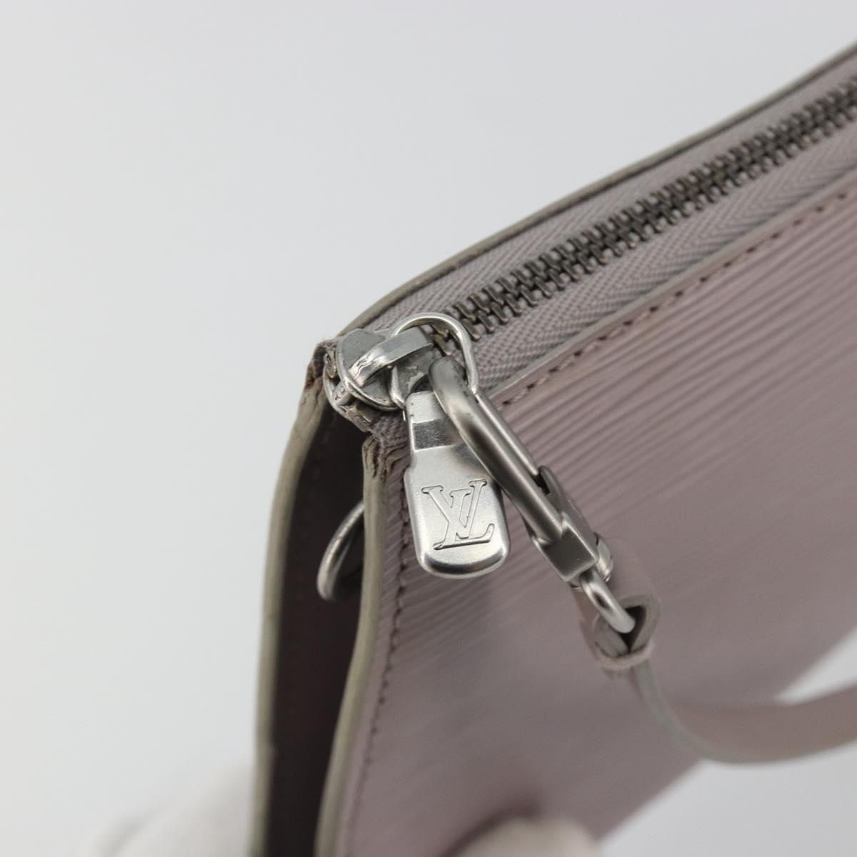 LOUIS VUITTON Epi Pochette Accessoires Accessory Pouch Lilac M52982 Auth 189213V - Jerrillo image 10