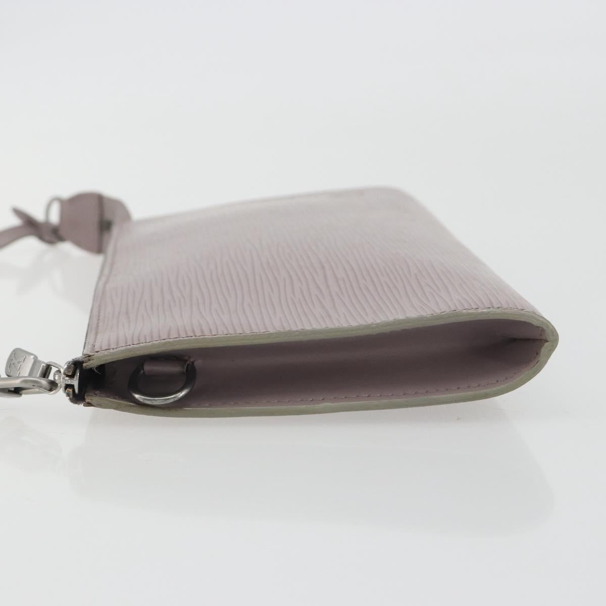 LOUIS VUITTON Epi Pochette Accessoires Accessory Pouch Lilac M52982 Auth 189213V - Jerrillo image 4
