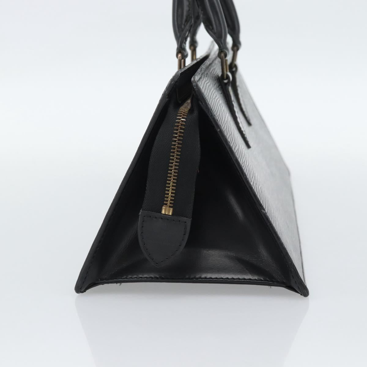 LOUIS VUITTON Epi Sac Tri-angle Hand Bag Black M52092 LV Auth 189228 - Jerrillo image 4