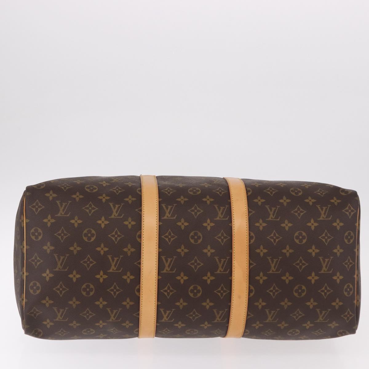 LOUIS VUITTON Monogram Keepall 50 Boston Bag M41426 LV Auth 189279V - Jerrillo image 6