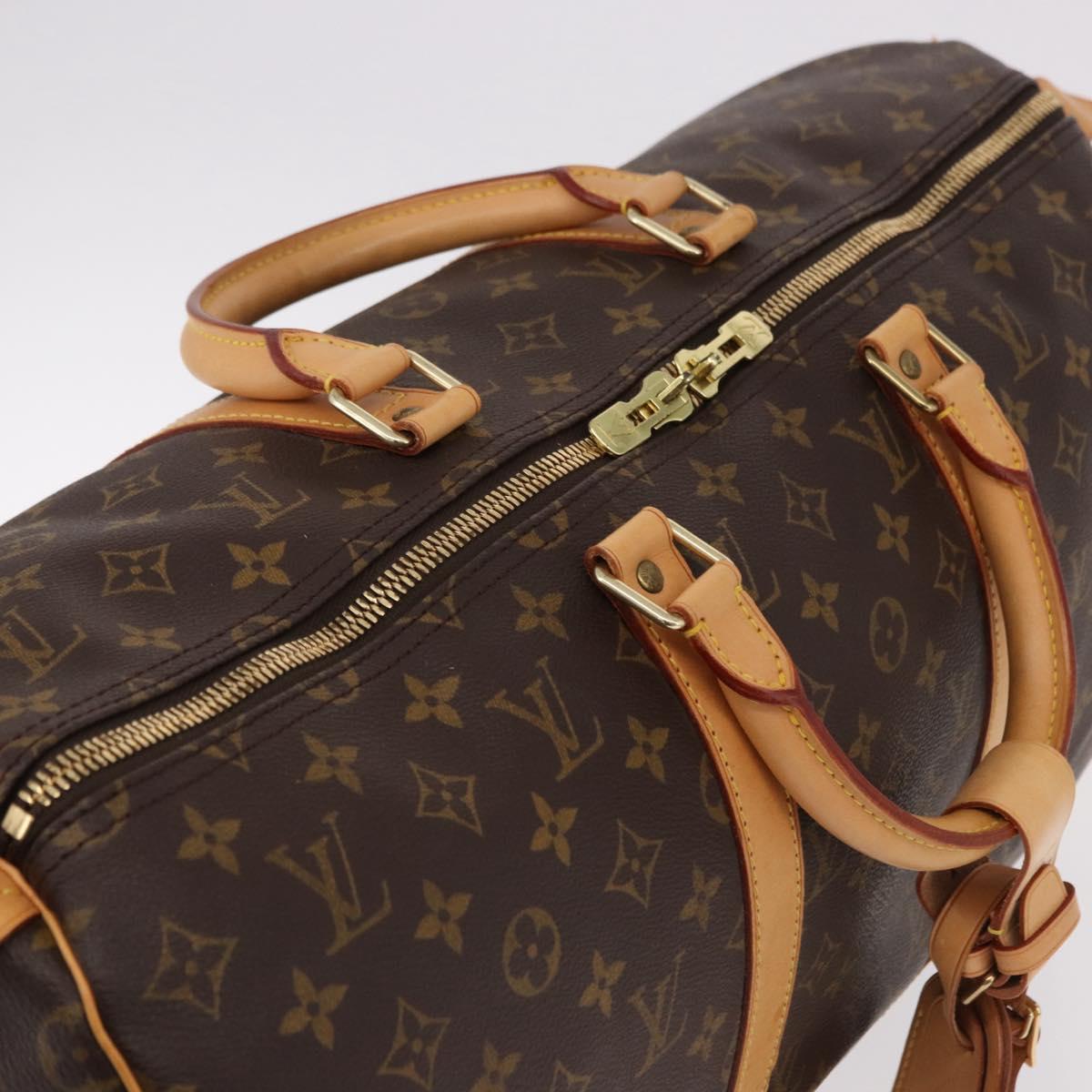 LOUIS VUITTON Monogram Keepall 50 Boston Bag M41426 LV Auth 189279V - Jerrillo image 7