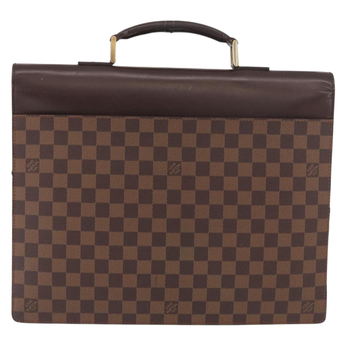 LOUIS VUITTON Damier Ebene Altona PM Briefcase N53315 LV Auth 189379 - Jerrillo image 2