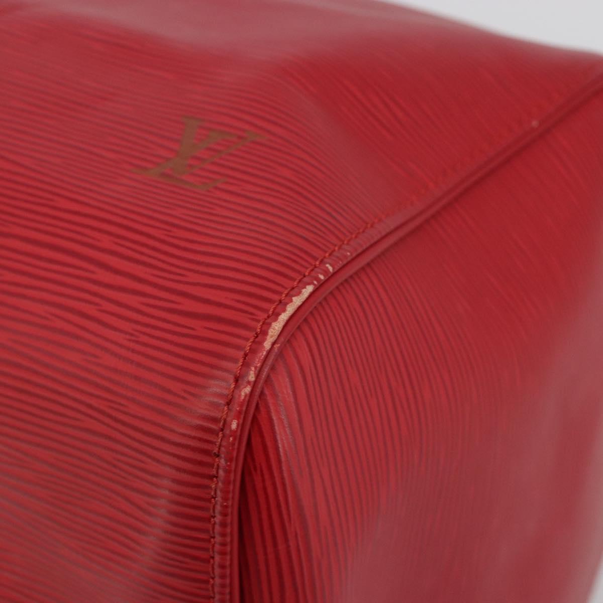 LOUIS VUITTON Epi Keepall 45 Boston Bag Red M42977 LV Auth 189520A - Jerrillo image 9