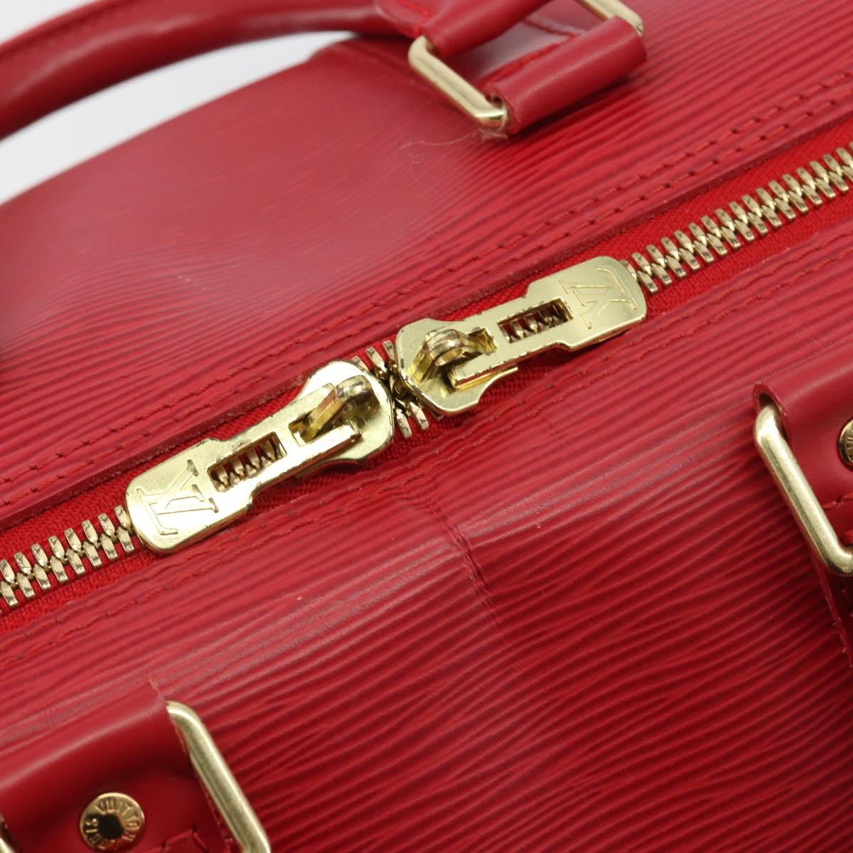 LOUIS VUITTON Epi Keepall 45 Boston Bag Red M42977 LV Auth 189520A - Jerrillo image 10