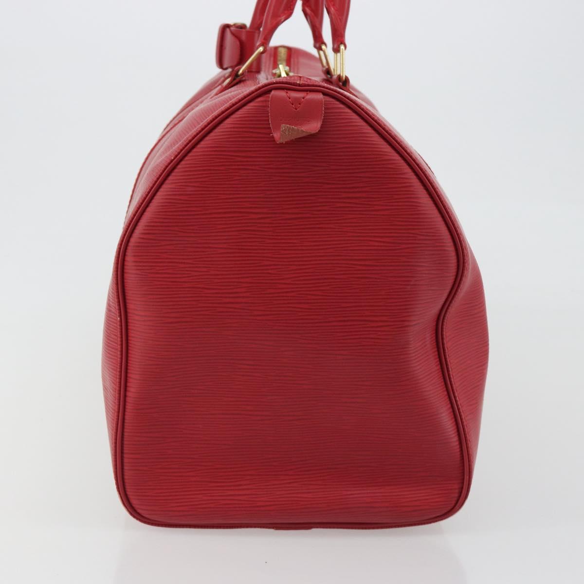 LOUIS VUITTON Epi Keepall 45 Boston Bag Red M42977 LV Auth 189520A - Jerrillo image 4