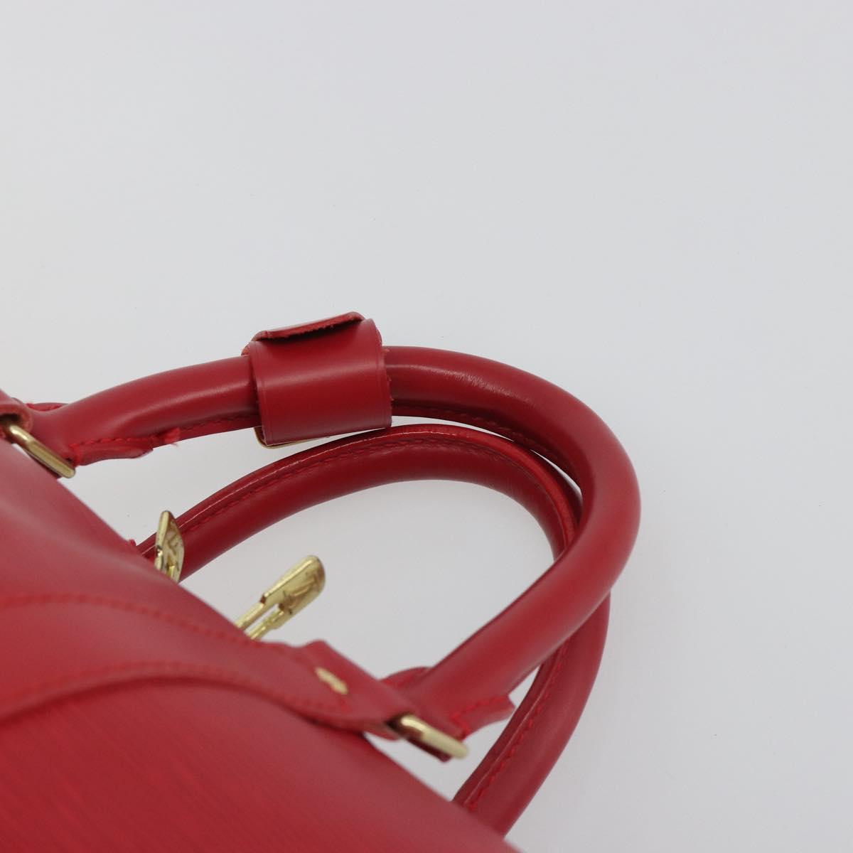 LOUIS VUITTON Epi Keepall 45 Boston Bag Red M42977 LV Auth 189520A - Jerrillo image 8