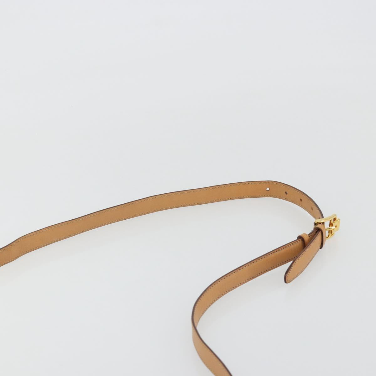 CELINE Macadam Canvas Shoulder Bag PVC Leather Brown Gold Auth 189539A - Jerrillo image 8