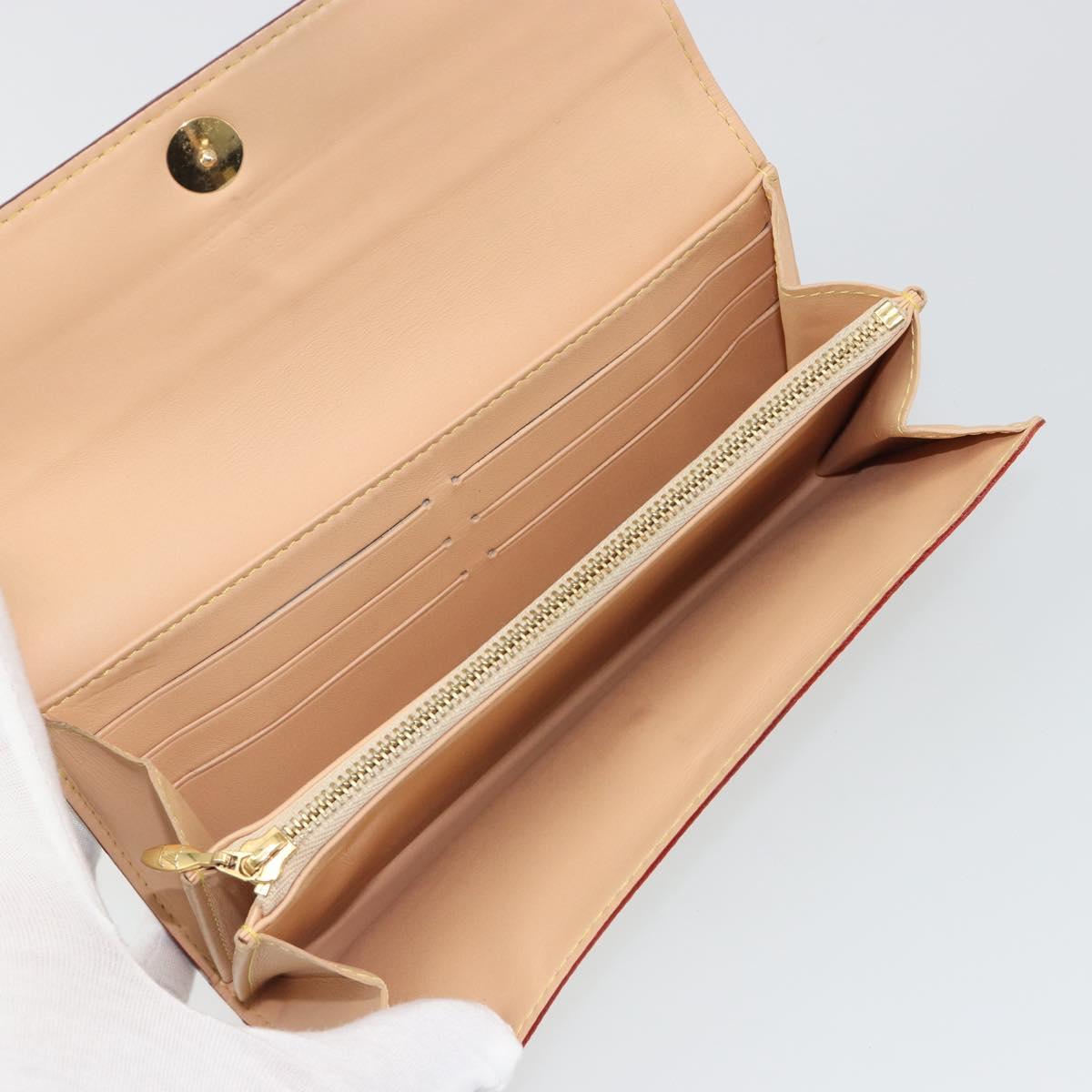 LOUIS VUITTON Multicolor Portefeuille Sarah Wallet White M93532 LV Auth 189570 - Jerrillo image 9