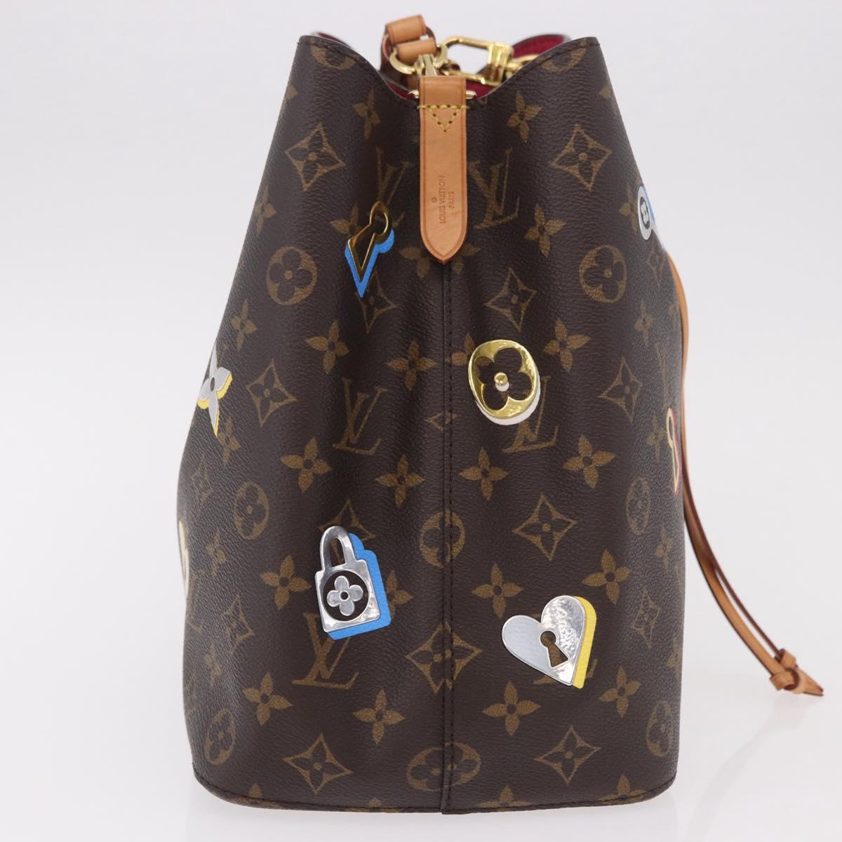 LOUIS VUITTON Monogram Love Rock Neo Noe MM Bag M46473 LV Auth 189885SAM - Jerrillo image 4