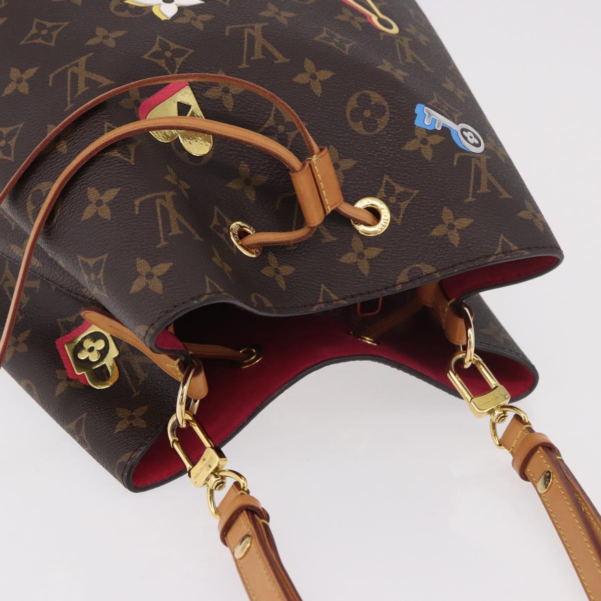 LOUIS VUITTON Monogram Love Rock Neo Noe MM Bag M46473 LV Auth 189885SAM - Jerrillo image 6