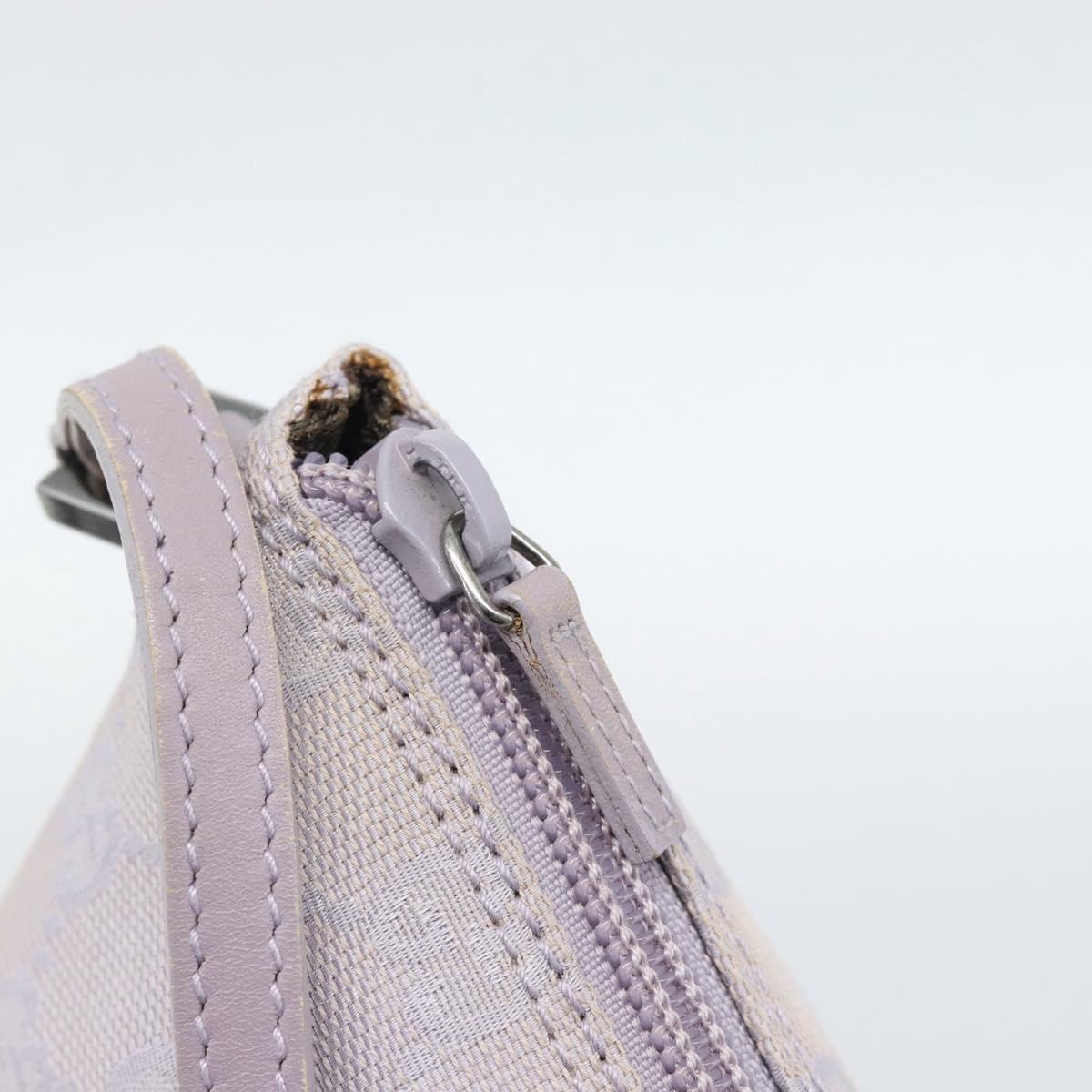 GUCCI GG Canvas Accessory Pouch Lavende Silver 07198 Auth 189988A - Jerrillo image 10