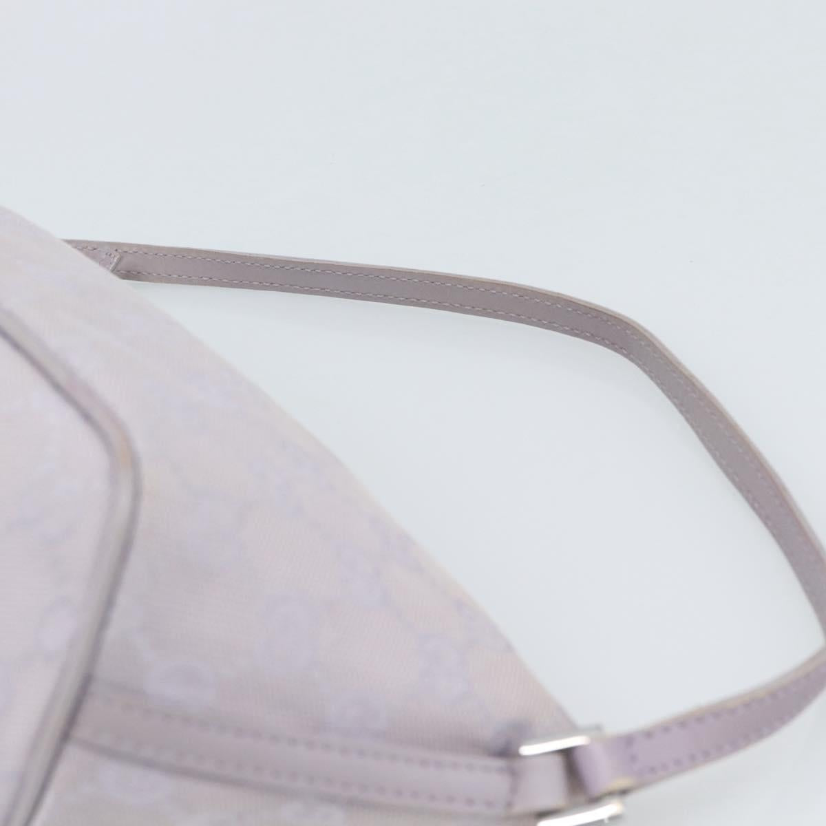 GUCCI GG Canvas Accessory Pouch Lavende Silver 07198 Auth 189988A - Jerrillo image 8