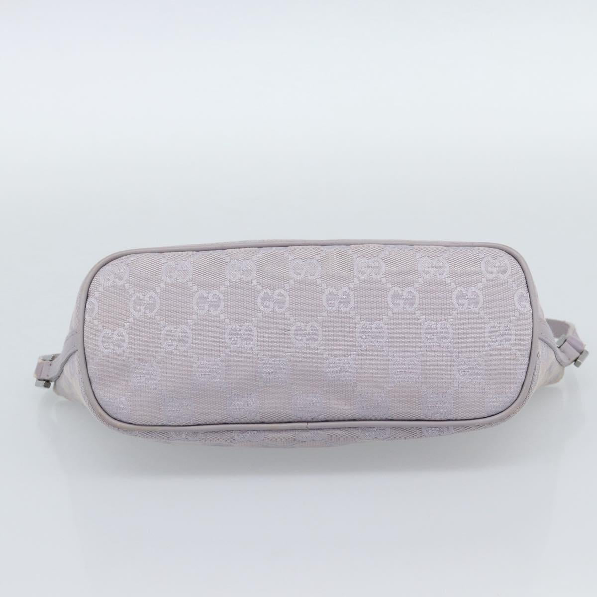 GUCCI GG Canvas Accessory Pouch Lavende Silver 07198 Auth 189988A - Jerrillo image 5