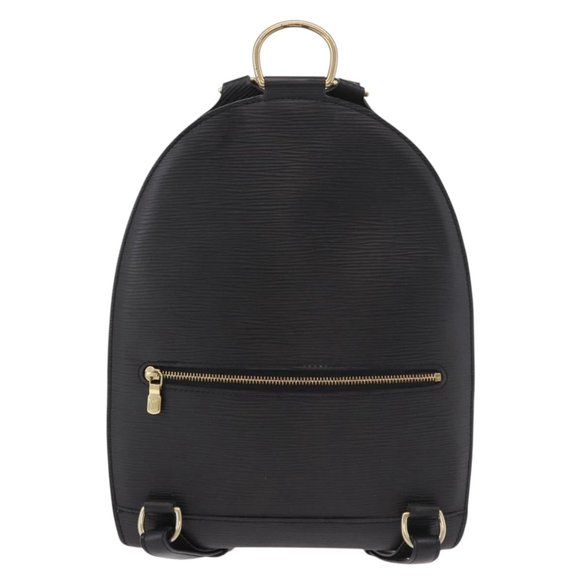 LOUIS VUITTON Epi Mabillon Backpack Black M52232 LV Auth 190121 - Jerrillo image 2