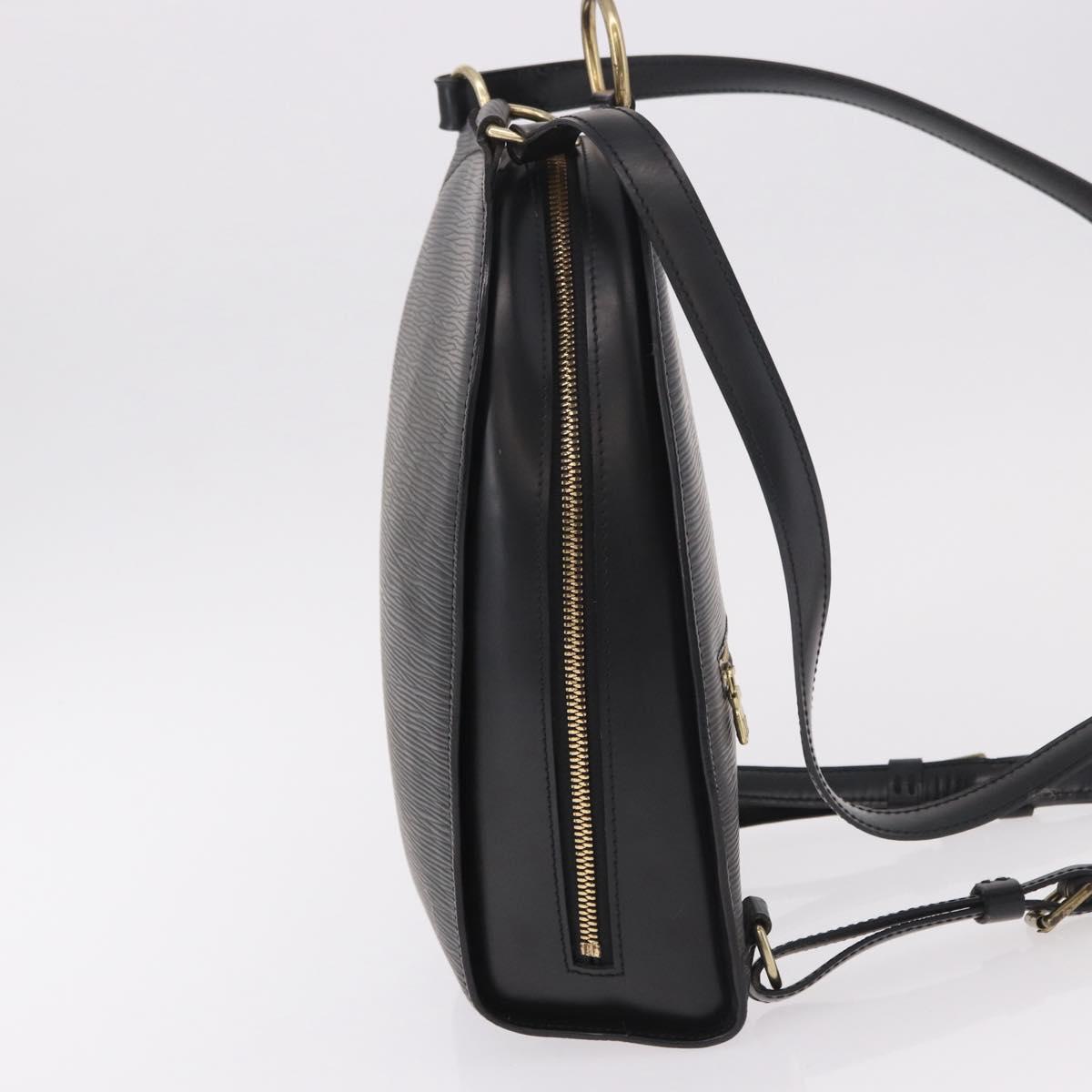 LOUIS VUITTON Epi Mabillon Backpack Black M52232 LV Auth 190121 - Jerrillo image 3