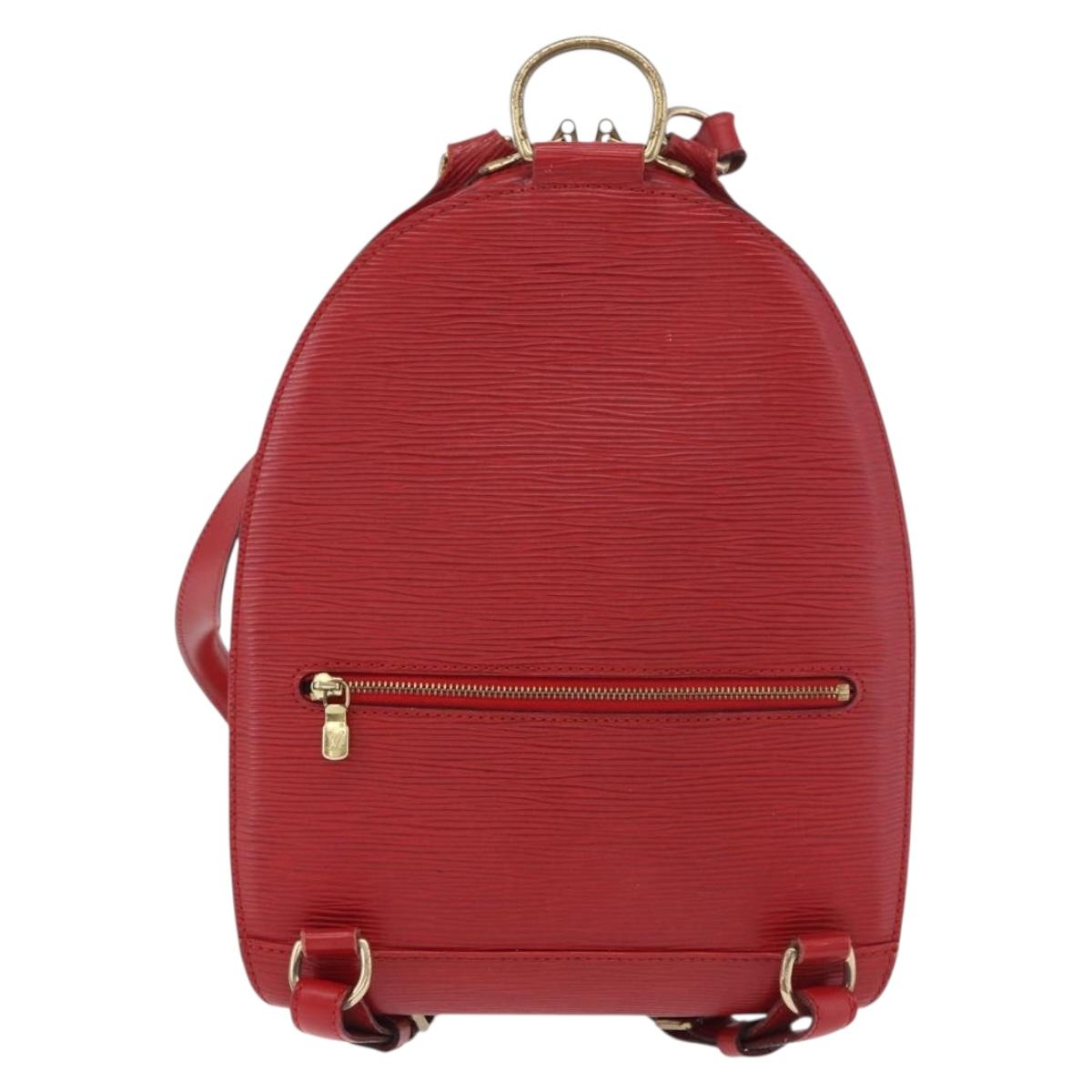 LOUIS VUITTON Epi Mabillon Backpack Castilian Red M52237 LV Auth 190123 - Jerrillo image 2