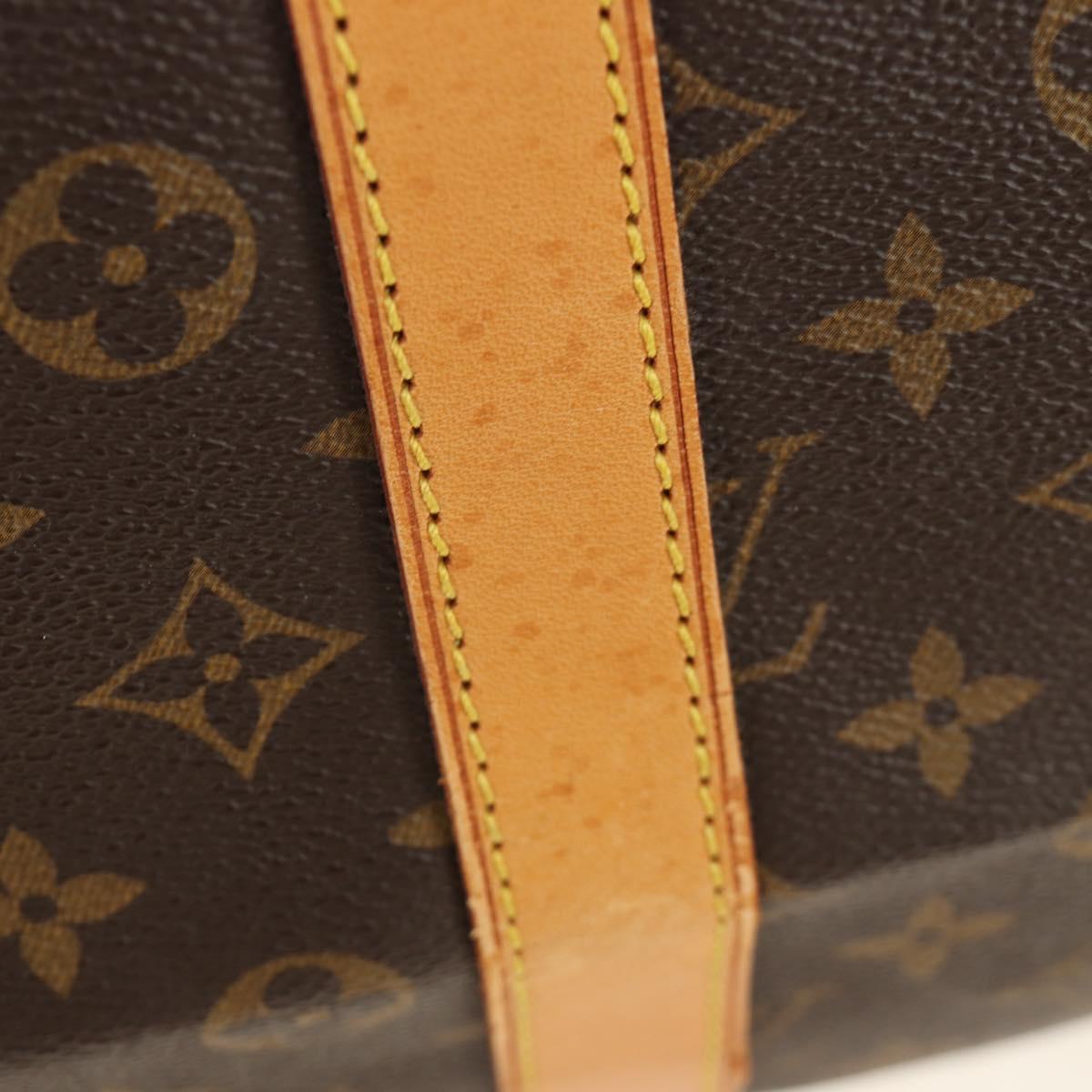 LOUIS VUITTON Monogram Keepall 55 Boston Bag M41424 LV Auth 190169SAV image 9