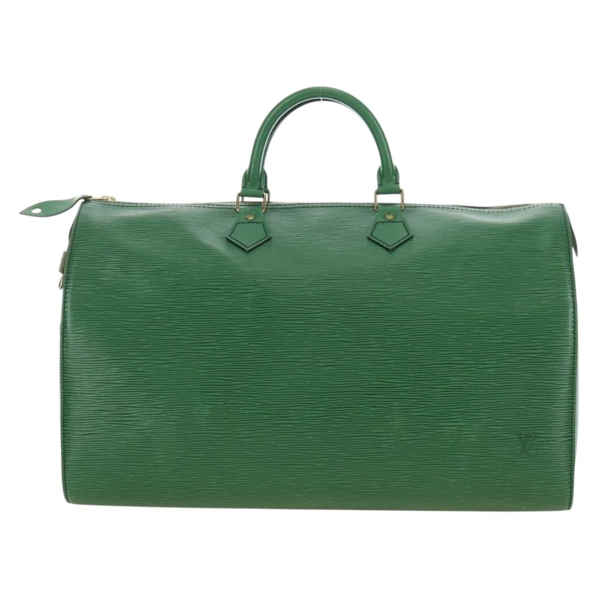 LOUIS VUITTON Epi Speedy 40 Hand Bag Green M42984 LV Auth 190174V - Jerrillo image 2