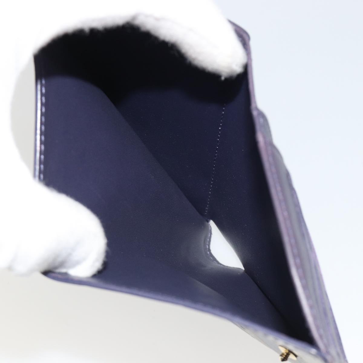 LOUIS VUITTON Vernis Porte Monnaie Viennois Wallet Violet LV Auth 190224A - Jerrillo image 10