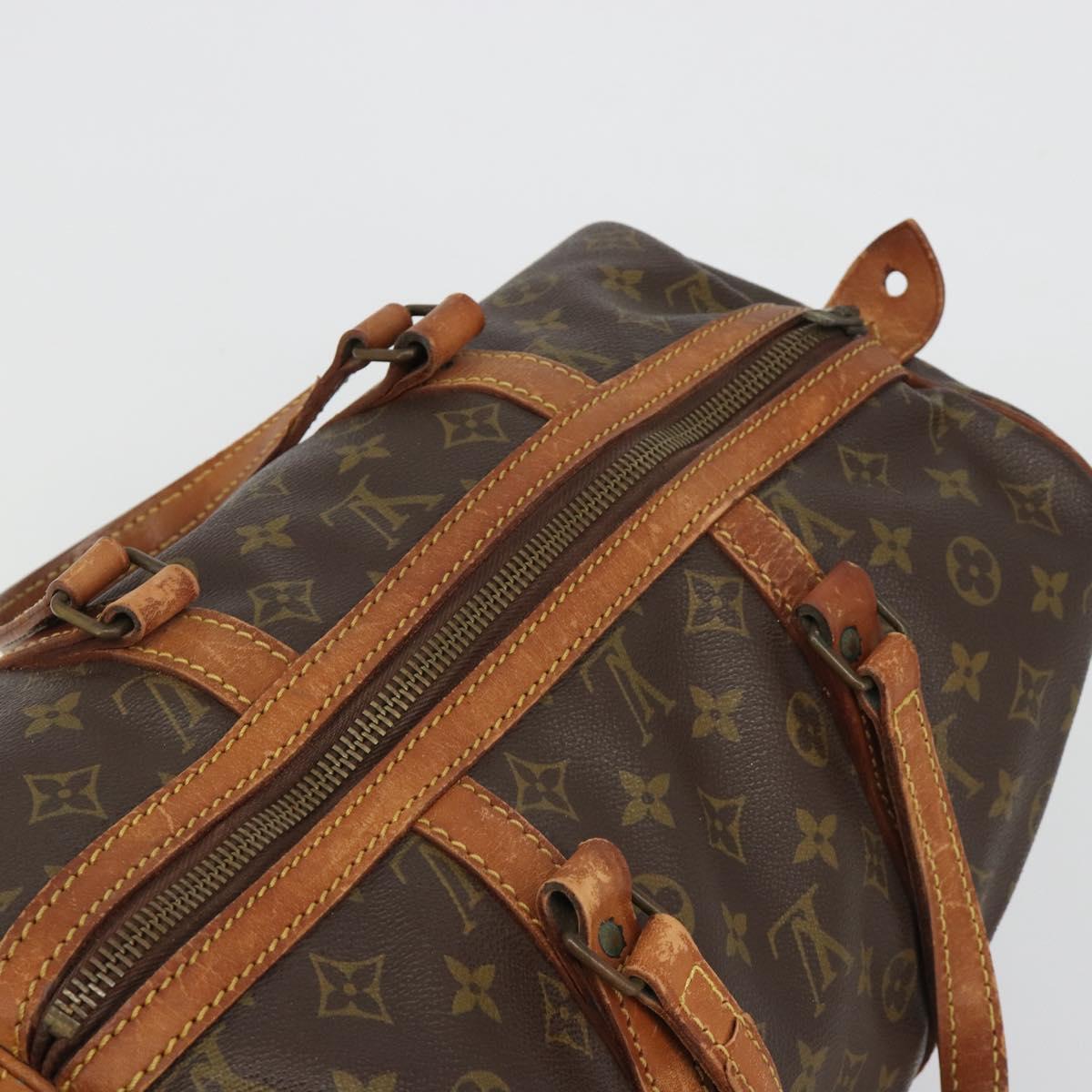 LOUIS VUITTON Monogram Sac Souple 35 Boston Bag M41626 LV Auth 190250 - Jerrillo image 6