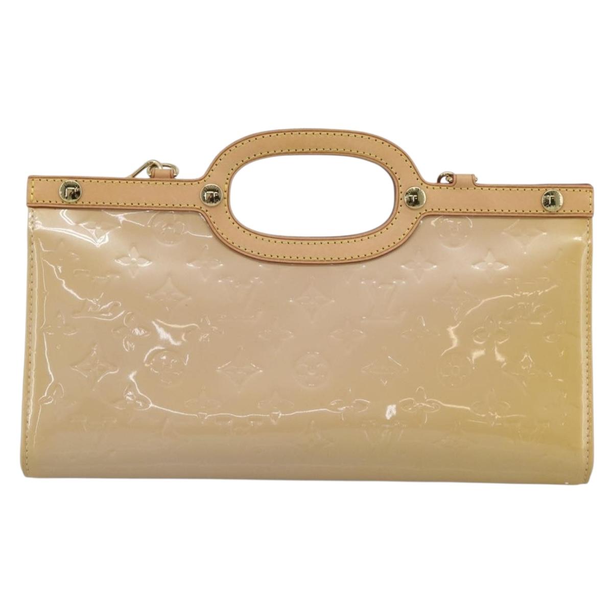 LOUIS VUITTON Vernis Roxbury Drive Bag 2way Rose flow lantern M91391 Auth 190251 - Jerrillo image 2