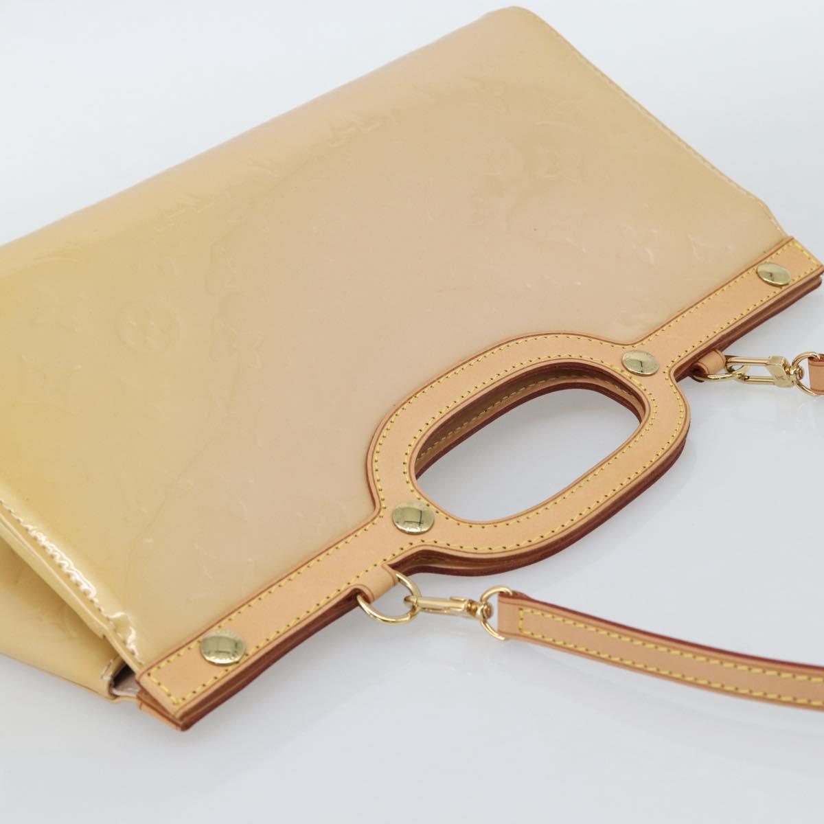 LOUIS VUITTON Vernis Roxbury Drive Bag 2way Rose flow lantern M91391 Auth 190251 - Jerrillo image 6