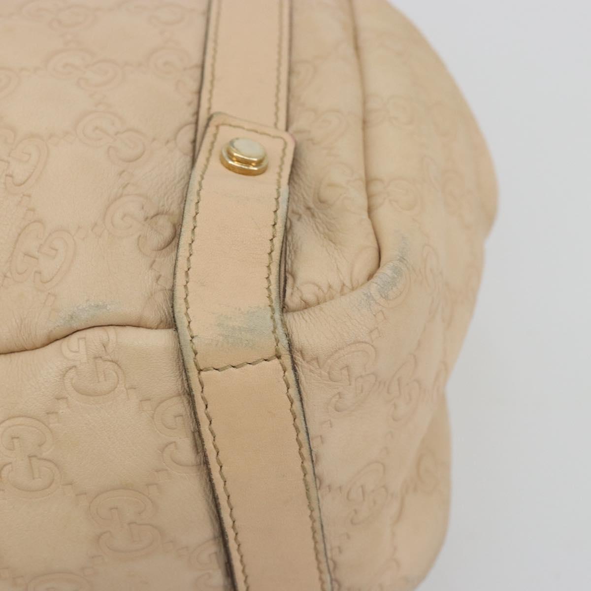 GUCCI GG Canvas Guccissima Abbey Tote Bag Beige Gold 130736 Auth 190383 - Jerrillo image 9