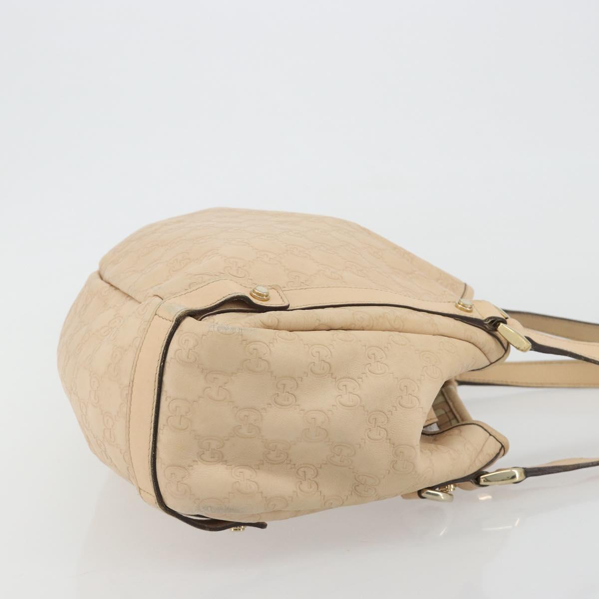 GUCCI GG Canvas Guccissima Abbey Tote Bag Beige Gold 130736 Auth 190383 - Jerrillo image 3