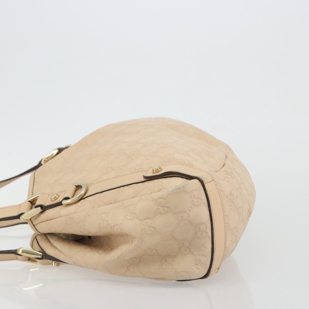GUCCI GG Canvas Guccissima Abbey Tote Bag Beige Gold 130736 Auth 190383 - Jerrillo image 4