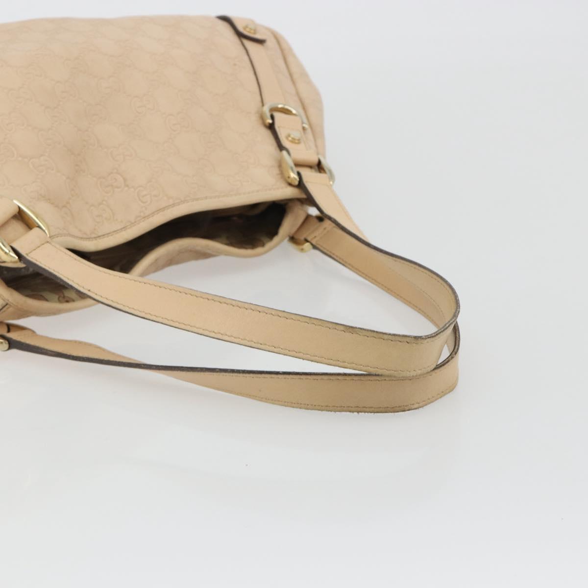 GUCCI GG Canvas Guccissima Abbey Tote Bag Beige Gold 130736 Auth 190383 - Jerrillo image 7