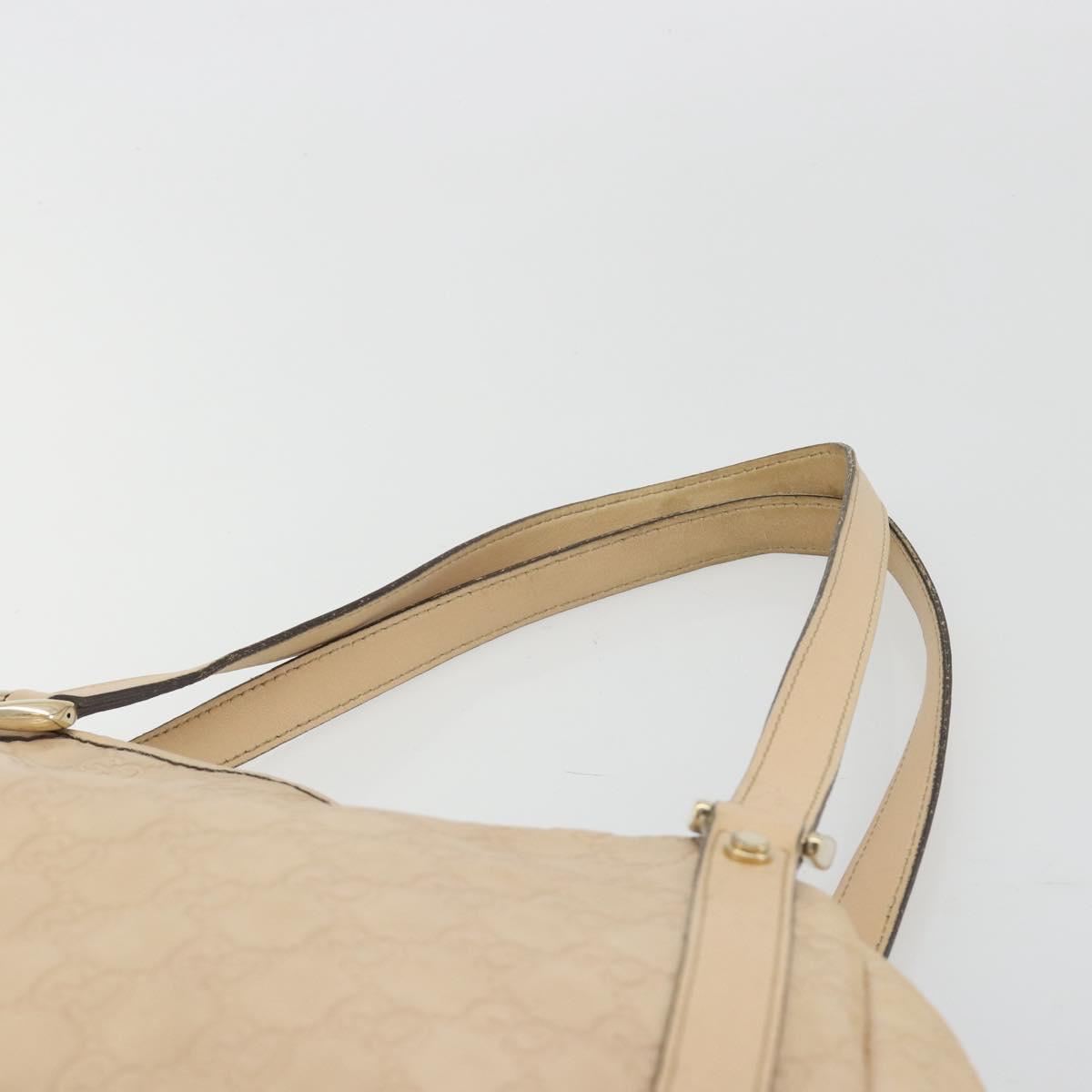 GUCCI GG Canvas Guccissima Abbey Tote Bag Beige Gold 130736 Auth 190383 - Jerrillo image 8