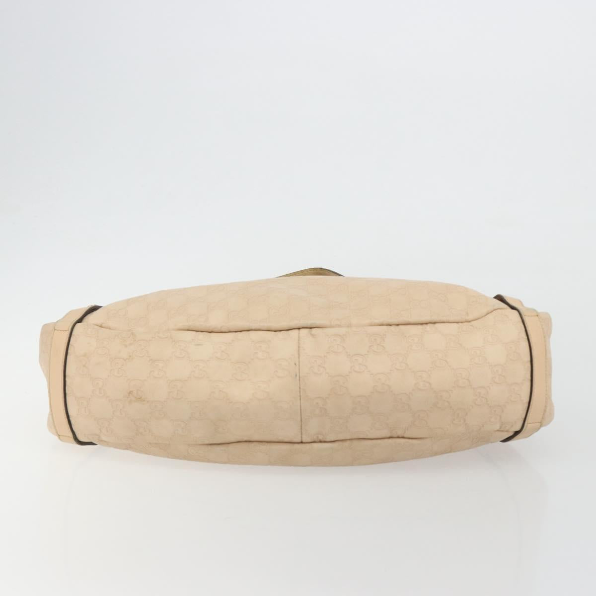 GUCCI GG Canvas Guccissima Abbey Tote Bag Beige Gold 130736 Auth 190383 - Jerrillo image 5