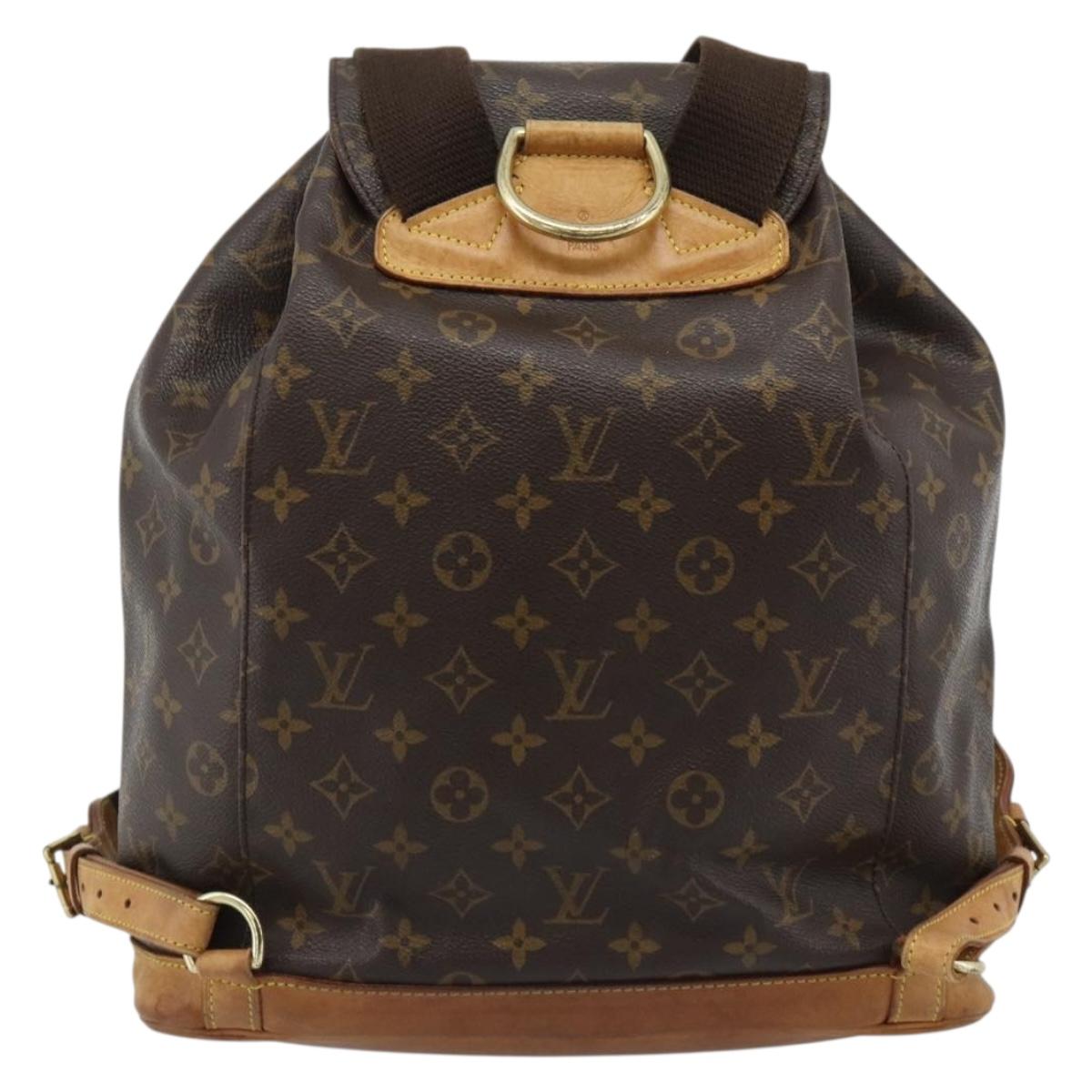 LOUIS VUITTON Monogram Montsouris GM Backpack M51135 LV Auth 190396 - Jerrillo image 2