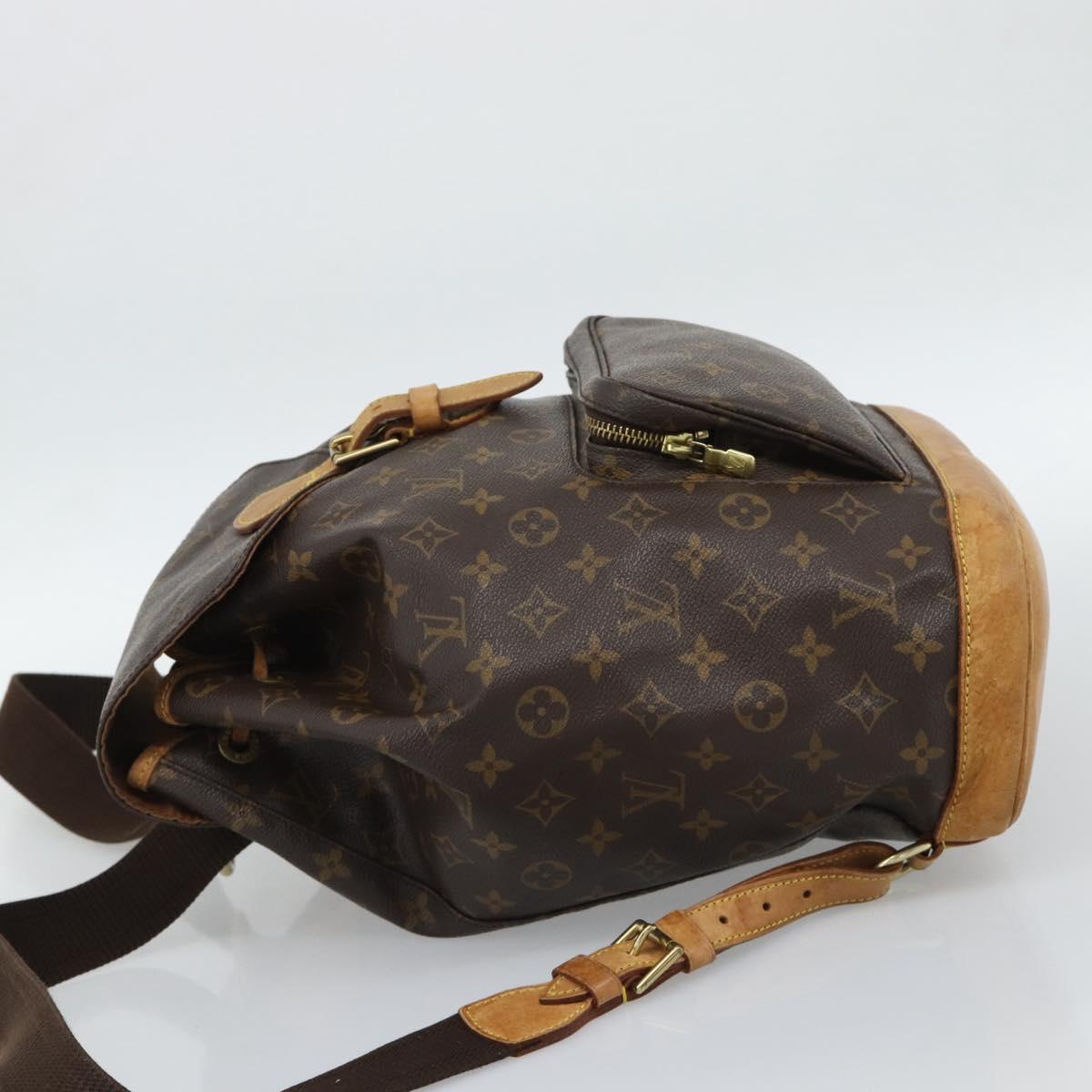 LOUIS VUITTON Monogram Montsouris GM Backpack M51135 LV Auth 190396 - Jerrillo image 3