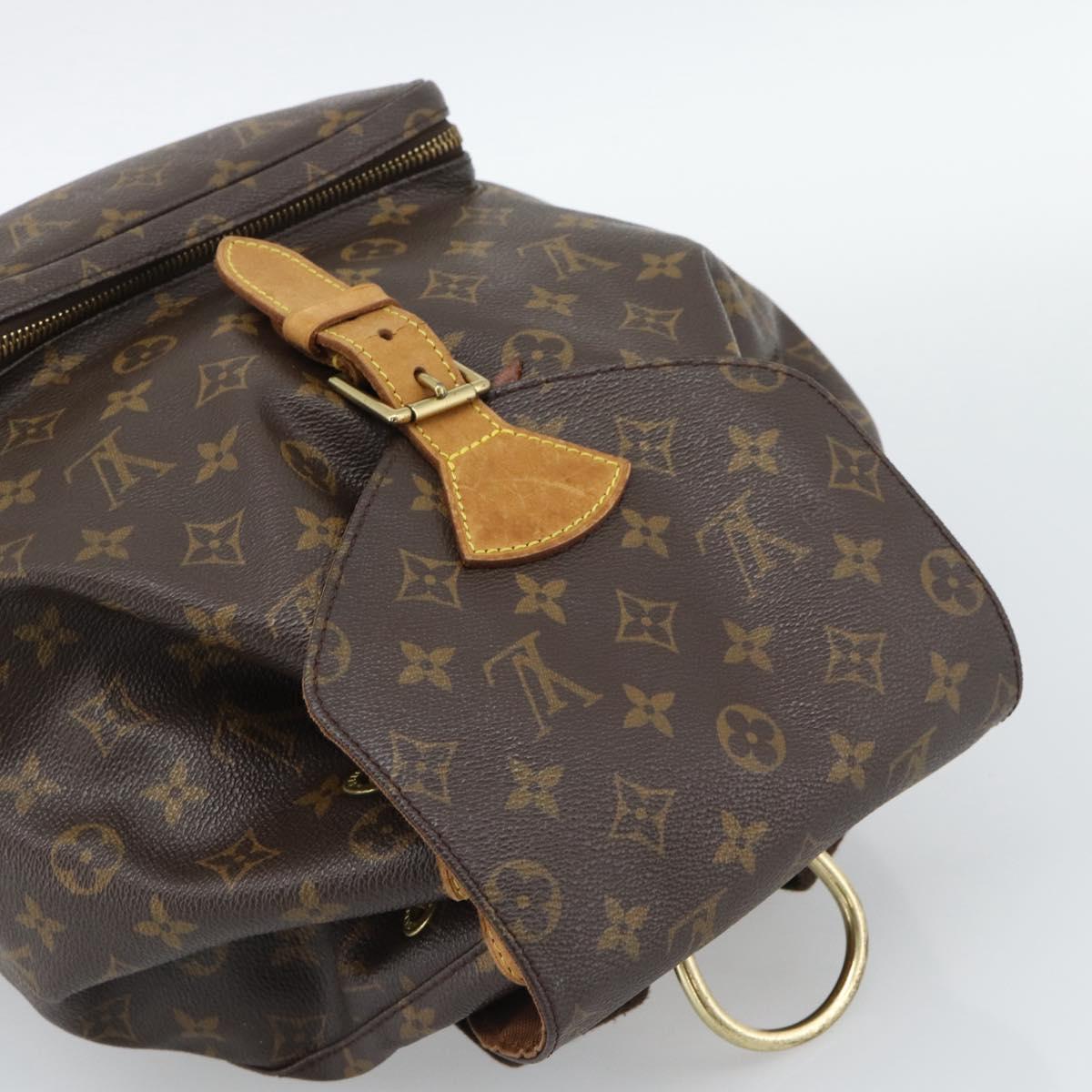 LOUIS VUITTON Monogram Montsouris GM Backpack M51135 LV Auth 190396 - Jerrillo image 6