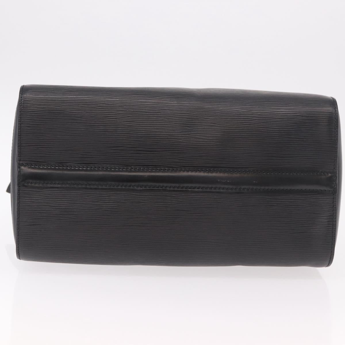 LOUIS VUITTON Epi Speedy 30 Hand Bag Noir Black M43002 LV Auth 190403SAV - Jerrillo image 10