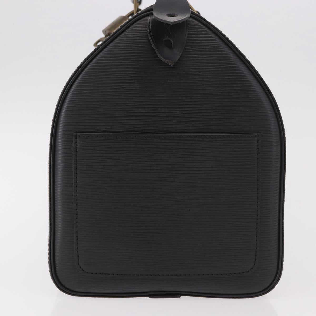 LOUIS VUITTON Epi Speedy 30 Hand Bag Noir Black M43002 LV Auth 190403SAV - Jerrillo image 4